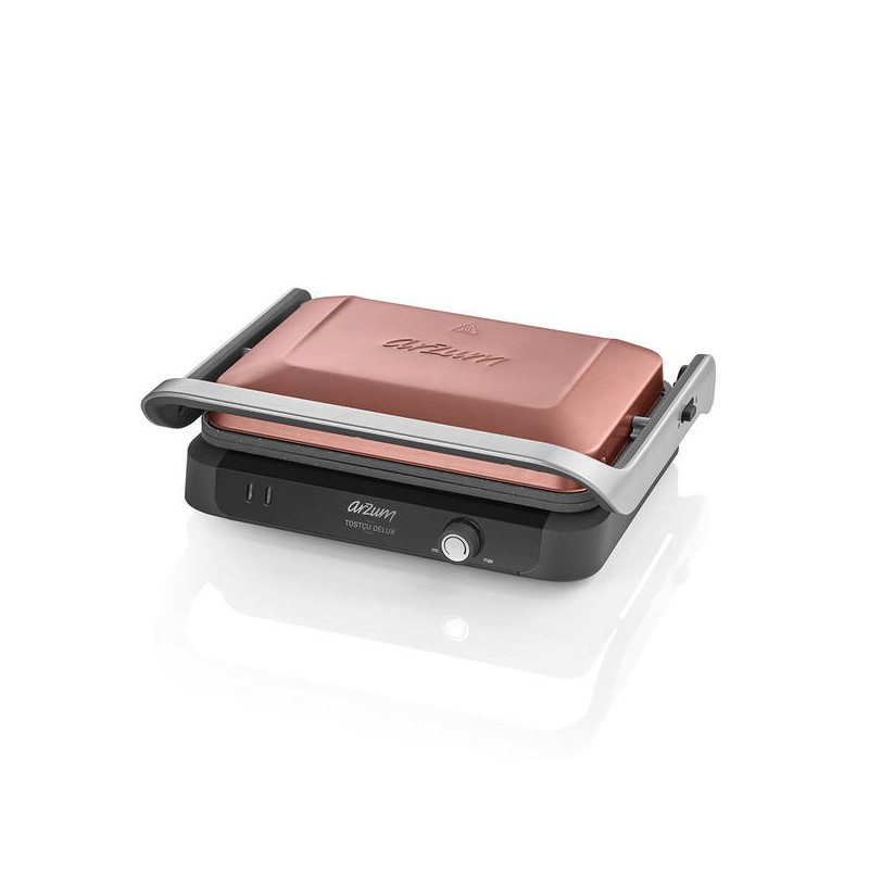 Arzum AR2039 Tostçu Delux Grill and Sandwich Maker - Sunset