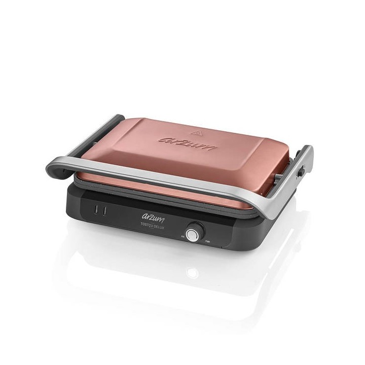 Arzum AR2039 Tostçu Delux Grill and Sandwich Maker - Sunset