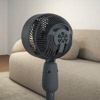 HOMCOM Golvfläkt, Kraftfull Luftcirkulator, 36 Tum Golvfläkt med 3 Hastighetsinställningar, 70° Oscillerande för sovrum, hem
