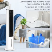 HOMCOM 6L Bærbar evaporativ luftkøler