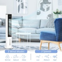 HOMCOM 6L Bærbar evaporativ luftkøler