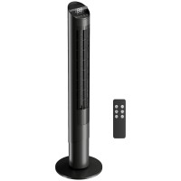 HOMCOM Smart WiFi Tower Fan 101.8cm | Remote, 6 Speeds