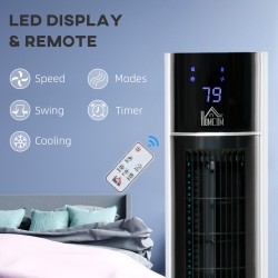 HOMCOM 3L Fordampningsluftkjøler | Bærbar sumpkjøler