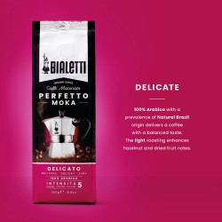 Bialetti Perfetto Moka kokeplatekaffe