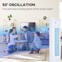 HOMCOM 3L Evaporative Air Cooler | Portable Swamp Cooler