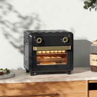 HOMCOM 10L Air Fryer Ovn & Mini Ovn | Grill, Stek, 1000W