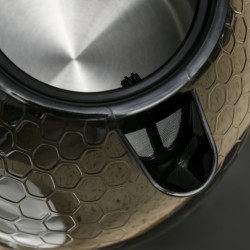 Bollitore HOMCOM & 2-Set Tostapane a Fette | Spegnimento Automatico — Nero