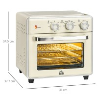 HOMCOM 20L Mini sähköuuni | 7 Toiminnot, Air Fry — Kerma