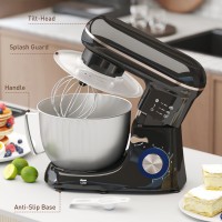 HOMCOM 1300W Køkkenstandmixer, med tilbehør - Sort