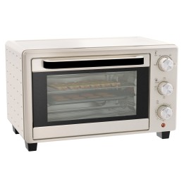 HOMCOM 21L Mini Countertop Oven | Dual Tier, Timer — White
