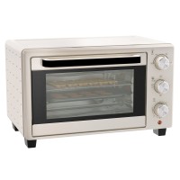HOMCOM 21L Horno de sobremesa mini | Doble nivel, temporizador — Blanco