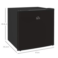 HOMCOM 35L Mini Congélateur, -24℃ à -14℃ Température - Noir