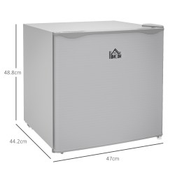 HOMCOM 35L Mini-Gefrierschrank, -24℃ bis -14℃ Temperatur - Grau