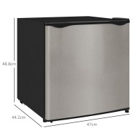 HOMCOM 35L Mini Congelatore, -24℃ a -14℃ Temperatura - Colore Argento