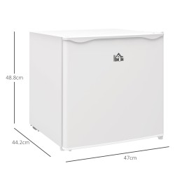 HOMCOM 35L Mini Congelador, -24℃ a -14℃ Temperatura - Blanco