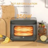 HOMCOM 35-70°C Disidratatore alimentare a sei vassoi - Nero
