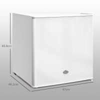 HOMCOM 35L Mini Freezer, -24℃ a -14℃ Temperatura - Bianco