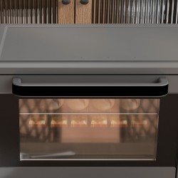 HOMCOM 21L Mini Countertop Oven | Dual Tier, Timer — Grey