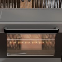 HOMCOM 21L Mini-Tischofen | Doppelter Einschub, Timer – Grau