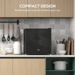 HOMCOM 35L Mini Freezer, -24℃ a -14℃ Temperatura - Nero
