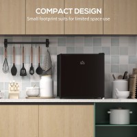 HOMCOM 35L Mini Congélateur, -24℃ à -14℃ Température - Noir