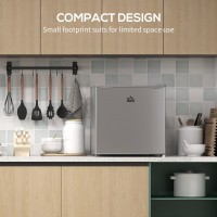 HOMCOM 35L Mini Fryser, -24℃ til -14℃ Temperatur - Grå