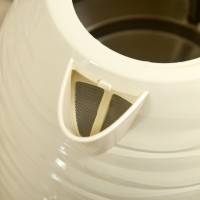 Bouilloire HOMCOM & 4-Ensemble grille-pain à tranches | Ébullition rapide — Beige