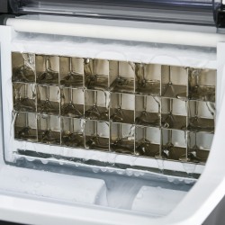 HOMCOM 3.2L Compacte ijsmachine | LCD-scherm — Zwart
