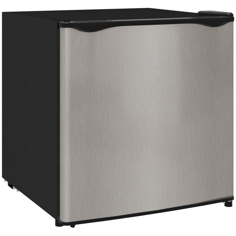 HOMCOM 35L Mini Congelador, -24℃ a -14℃ Temperatura - Tono Plateado