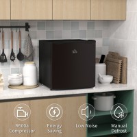 HOMCOM 35L Mini Pakastin, -24℃ ja -14℃ Lämpötila - Musta