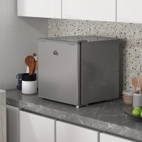 HOMCOM 35L Mini Vriezer, -24℃ tot -14℃ Temperatuur - Grijs