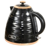 HOMCOM 3Hervidor de nido de abeja de ebullición rápida kW - Negro