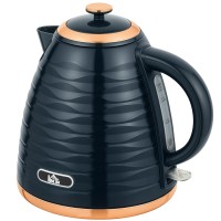 HOMCOM 3kW Pikakeittävä Hunajakenno Vedenkeitin - Tumman Sininen