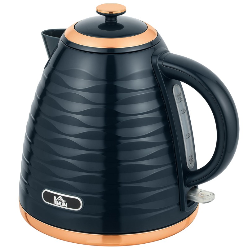HOMCOM 3Hervidor de nido de abeja de ebullición rápida kW - Azul oscuro