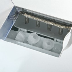 HOMCOM Ice Maker & Water Dispenser | 12kg/Day — Silver