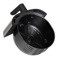 HOMCOM 4.5L Heißluftfritteuse mit Backofen | 8-in-1, 8 Voreinstellungen, 1500W — Schwarz