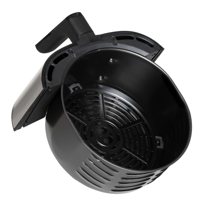 HOMCOM 4.5L Air Fryer Oven | 8-in-1, 8 Presets, 1500W — Black