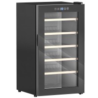 HOMCOM 41-Flaschen-Weinkühlschrank | 91L, Touchscreen — Schwarz