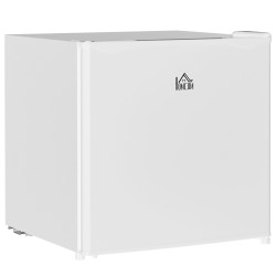 HOMCOM 46L Mini nevera de sobremesa | Cubitera — Negro