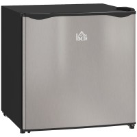 HOMCOM 46L Mini nevera de sobremesa | Cubitera — Negro