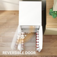 HOMCOM 88L Réfrigérateur-congélateur sous plan de travail | 3-Star — Blanc