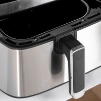 HOMCOM 8.5L Dual Basket Air Fryer | Sync, Multi-Menu Cooking