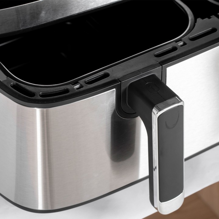HOMCOM 8.5L Dual Basket Air Fryer | Sync, Multi-Menu Cooking