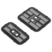 HOMCOM 8.5L Friteuse à air à double panier | Synchronisation, cuisson multi-menus