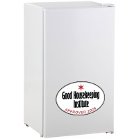 HOMCOM 91L Réfrigérateur sous plan | Porte réversible — Blanc