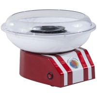 HOMCOM Candy Floss Machine | Retro Cotton Candy Maker — Red