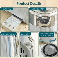 HOMCOM Stainless Steel Kettle & 4-Slice Toaster Set — Black