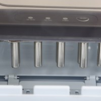 HOMCOM Tisch-Eismaschine | 12kg/Tag, tragbar - Schwarz