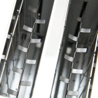 HOMCOM Bouilloire & 4-Ensemble grille-pain à tranches | Otter, ramasse-miettes — Bleu