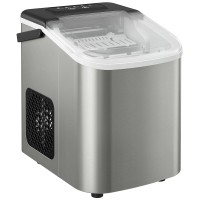 HOMCOM Countertop Ice Maker | 12kg/Day, 2 Cube Sizes